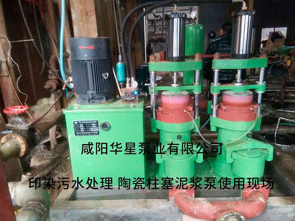 印染污水處理廠使用YBH300-40節(jié)能柱塞泥漿泵客戶(hù)案例 印染污水處理廠使用YBH300-40節(jié)能柱塞泥漿泵客戶(hù)案例